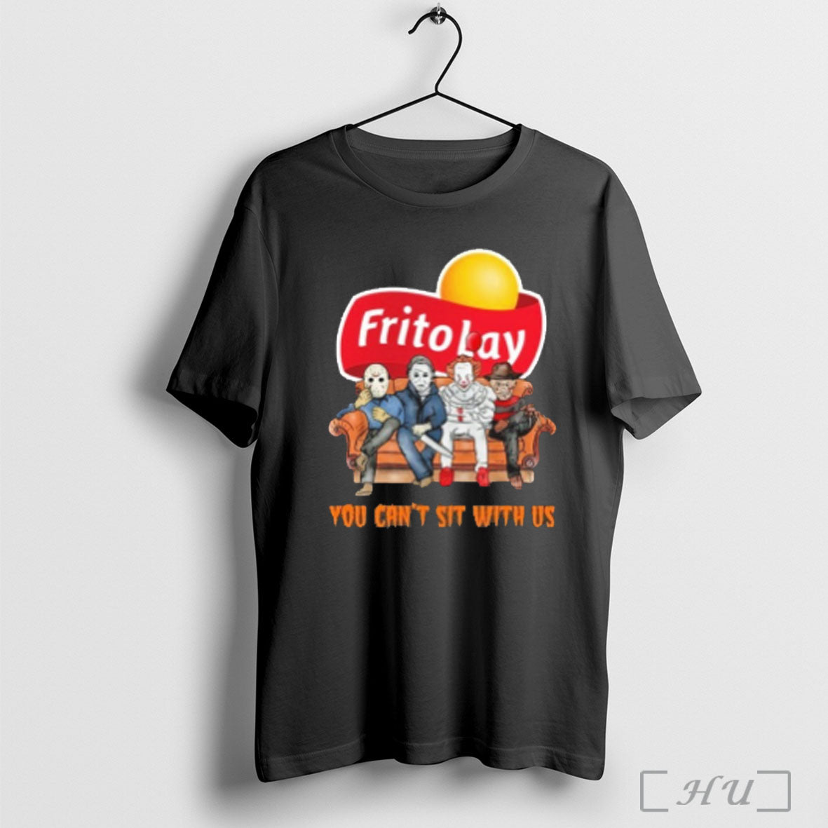 Officials Horror Film You Cant Sit With Us Frito Lay Logo T Shirt Sweatshirt Png
