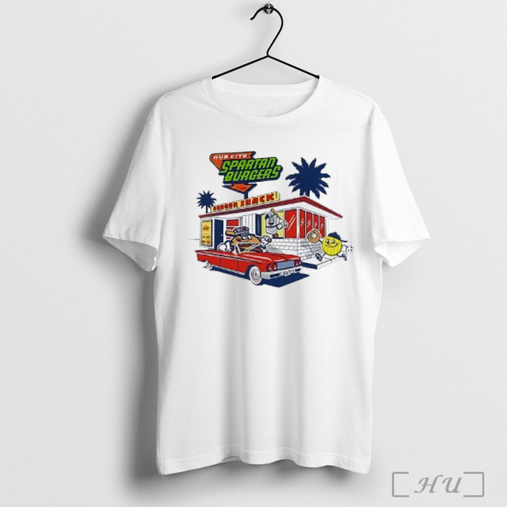 Officials Hub City Spartanburgers Milb Vintage Graphic T Shirt