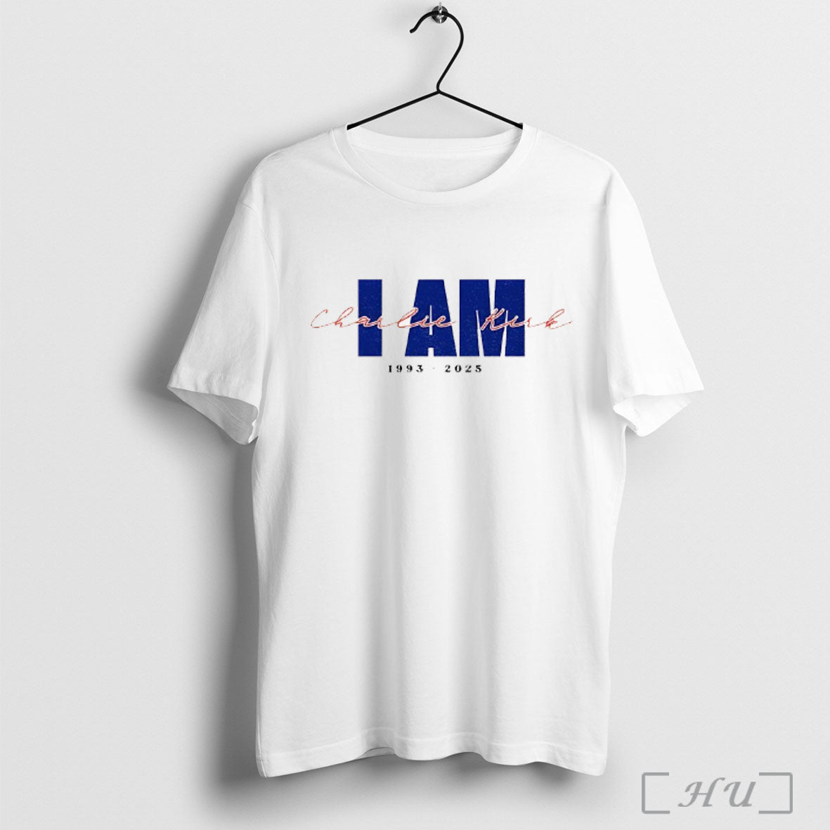 Officials I Am Charlie Kirk 1993 2025 Political T Shirt