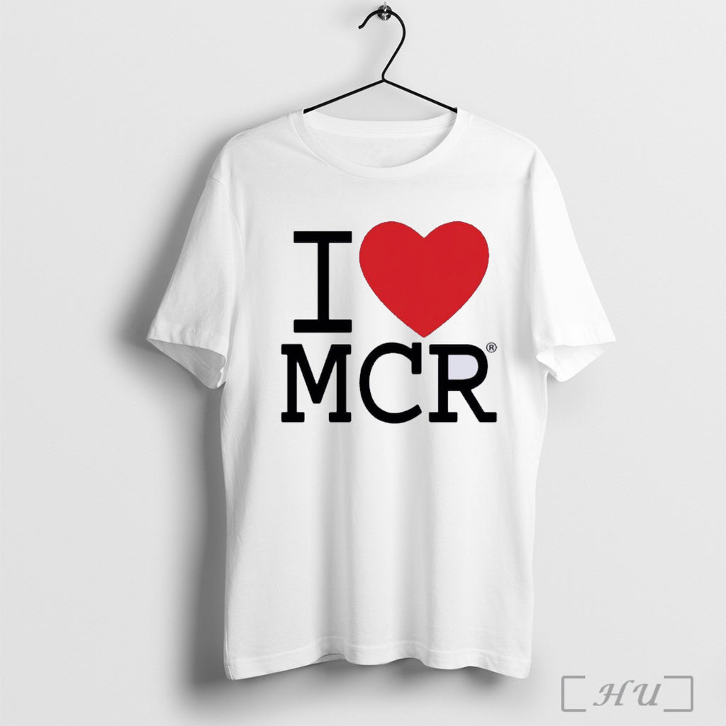 Officials I Love Mcr Ricky Hatton T Shirt