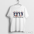Officials I Will Be Home For Christmas Dancing Trump T Shirt