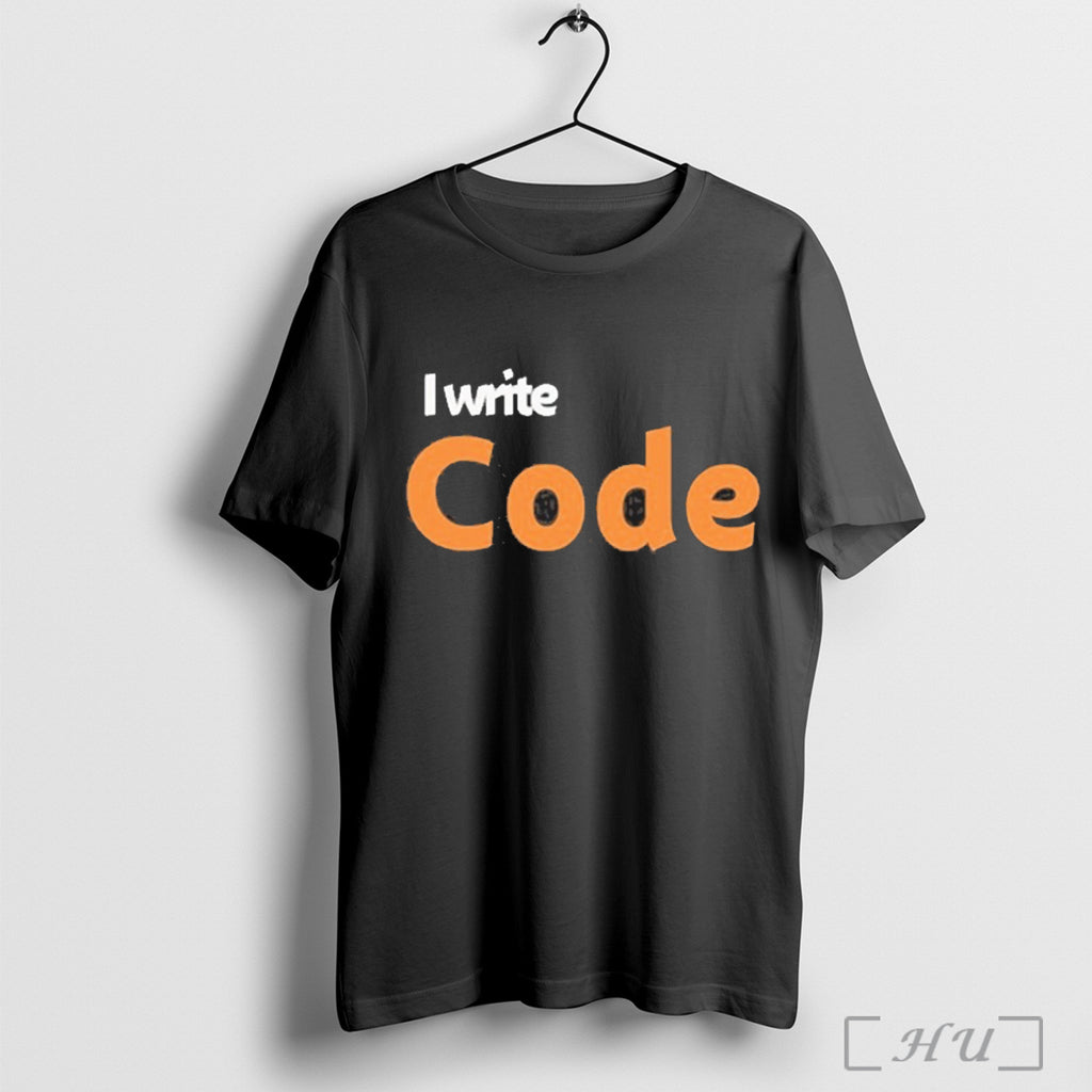 Officials I Write Code T Shirt