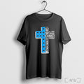 Officials I Can Do All Things Through Christ Who Strengthens Me Carolina Panthers Football Cross