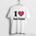 Officials I Love Nate Frazier Georgia Bulldogs T Shirt