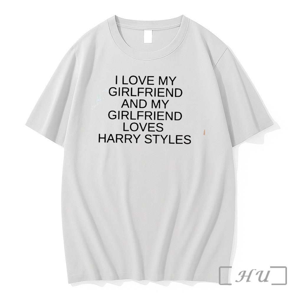 Officials I Love My Girlfriend And My Girlfriend Loves Harry Tee Premium T Shirts Sweater