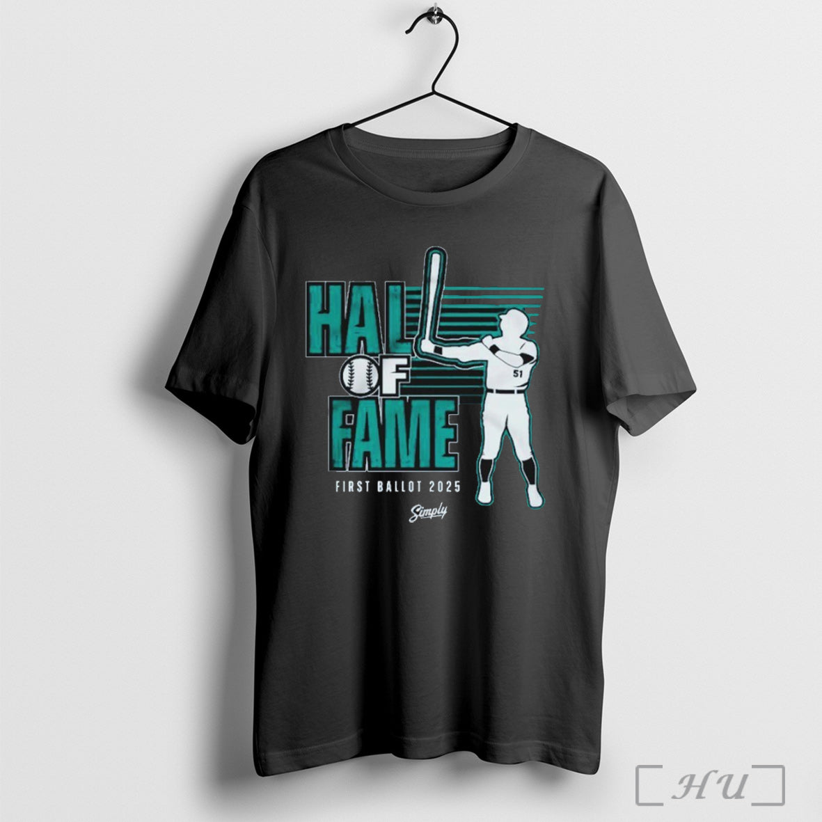Officials Ichiro Suzuki Seattle Mariners Hall Of Fame First Ballot 2025 T Shirt