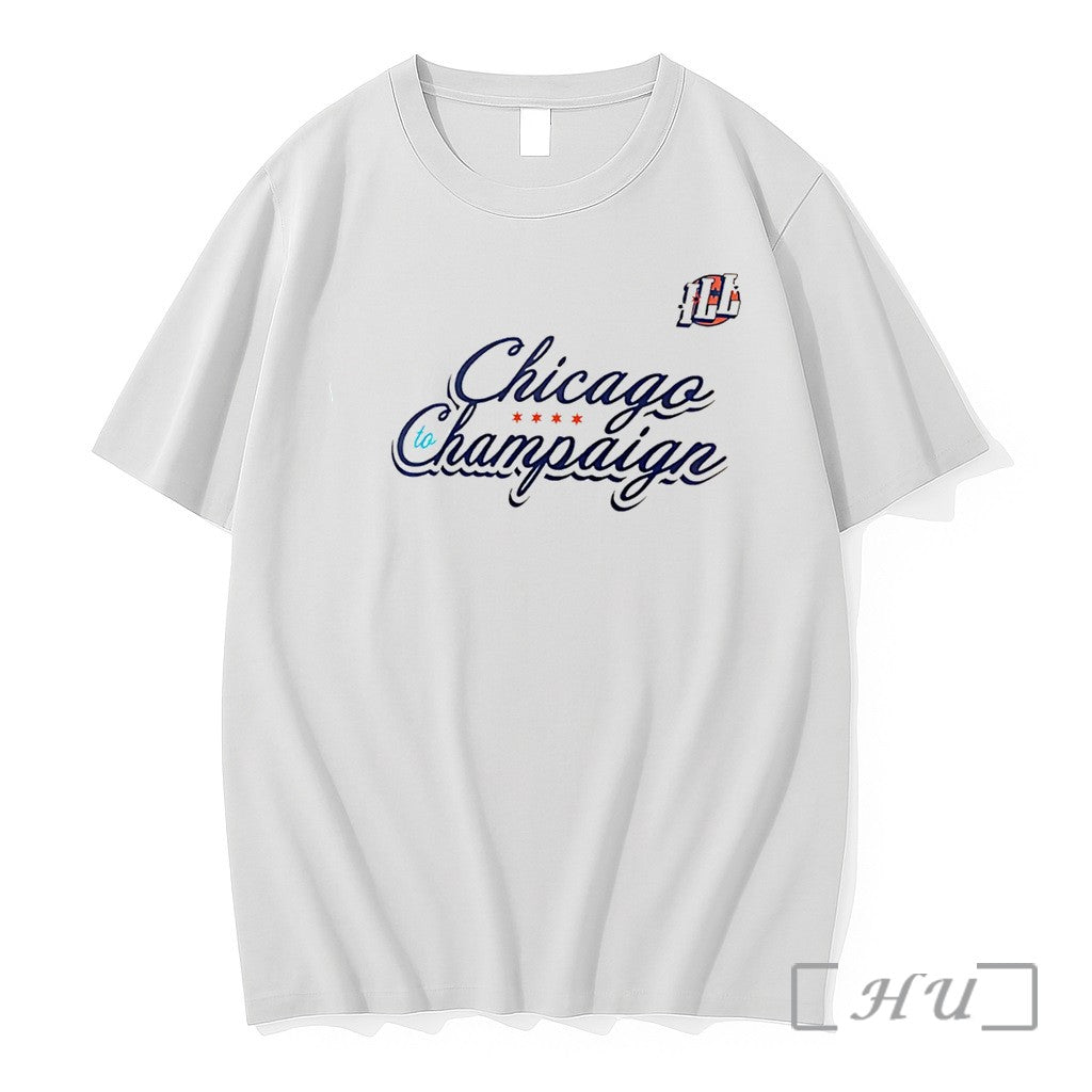 Officials Illinois Fighting Illini Chicago To Champaign Tee