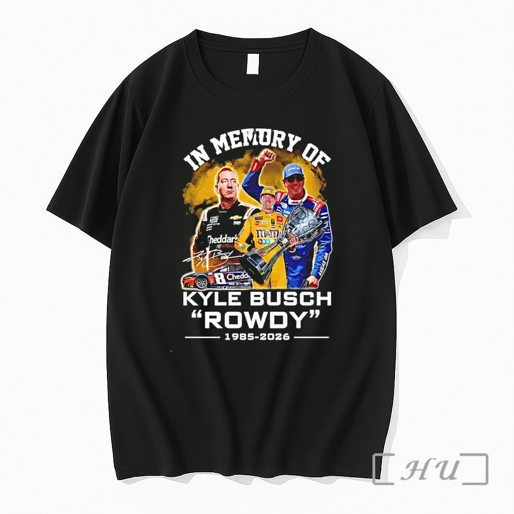 Officials In Memory Of Kyle Busch Rowdy 1985 2026 Signature