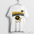 Officials Iowa Hawkeyes Football Fight For Iowa Helmet Grid T Shirt