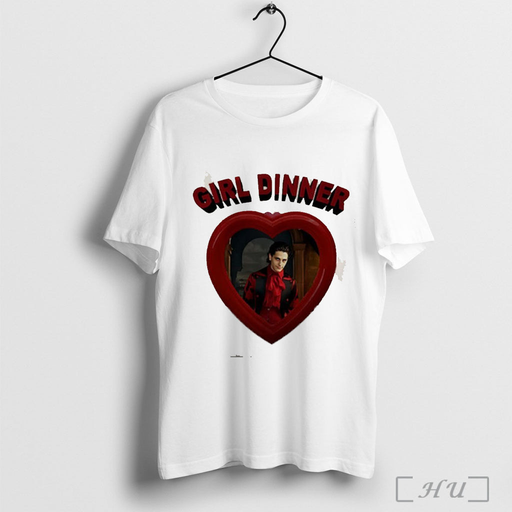 Officials Isaac Night Girl Dinner Slurp T Shirt