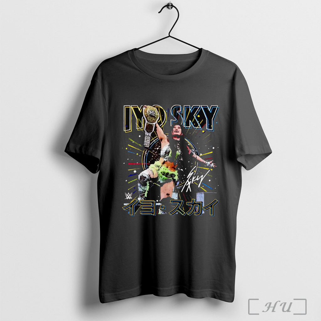 Officials Iyo Sky Champion Celebration T Shirt