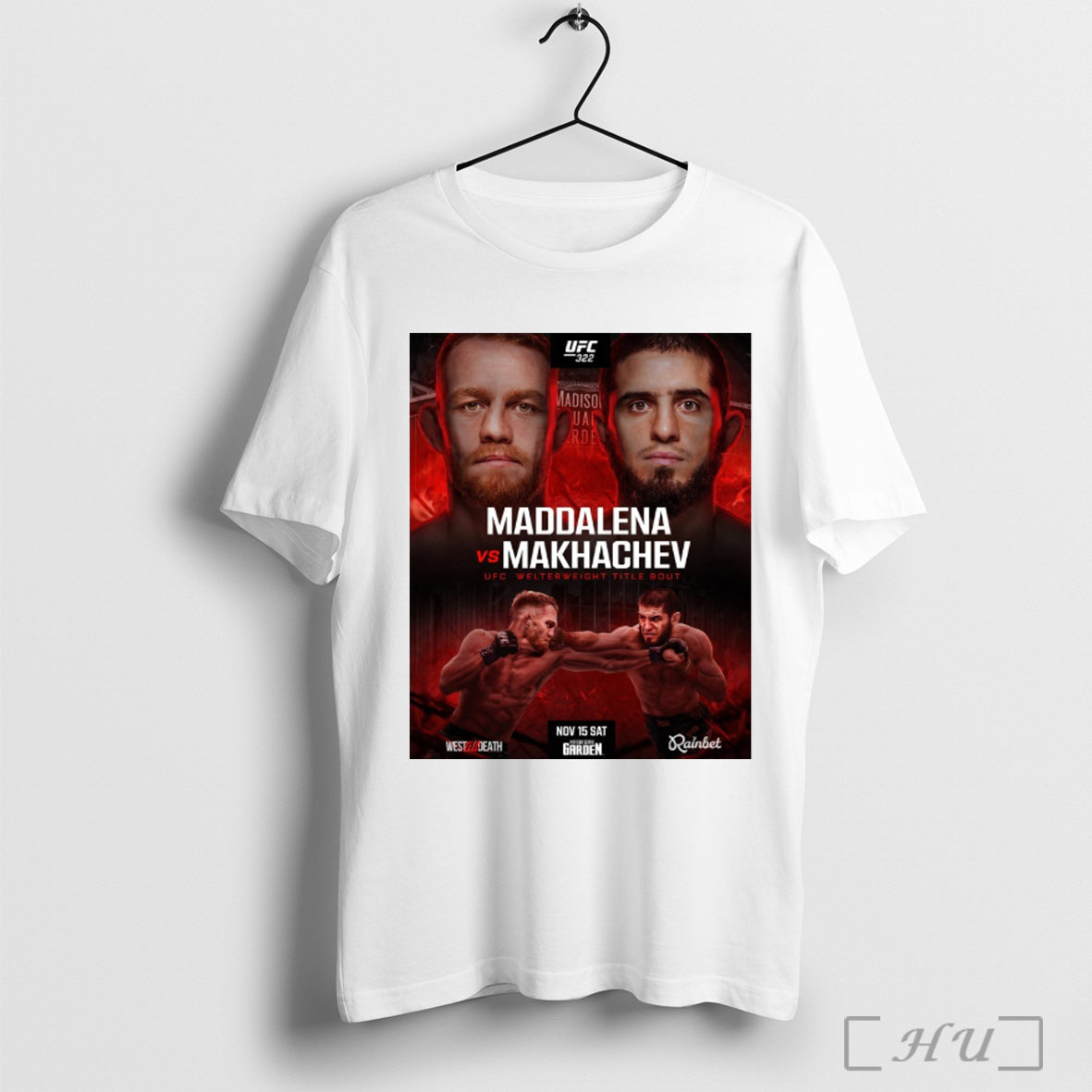 Officials Jack Della Maddalena Vs Islam Makhachev Ufc Welterweight Title Bout November 15 2025 West