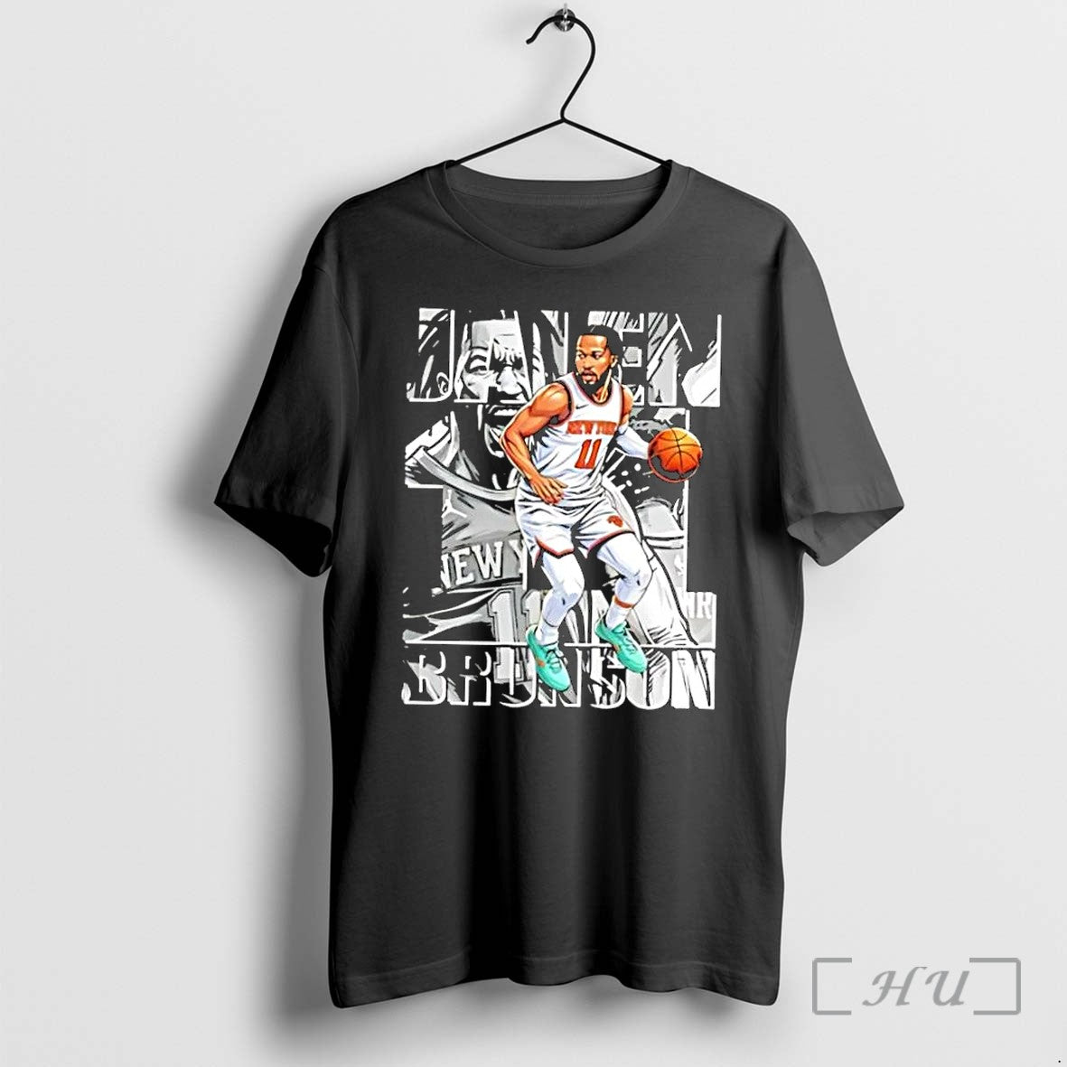 Officials Jalen Brunson New York Number 11 Graphic Basketball