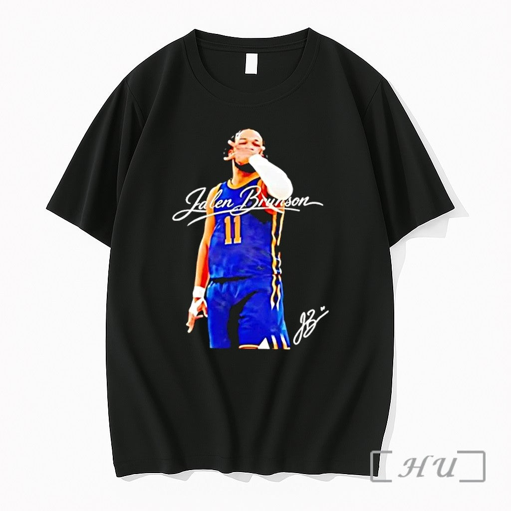 Officials Jalen Brunson Number 11 Hand Gesture Basketball