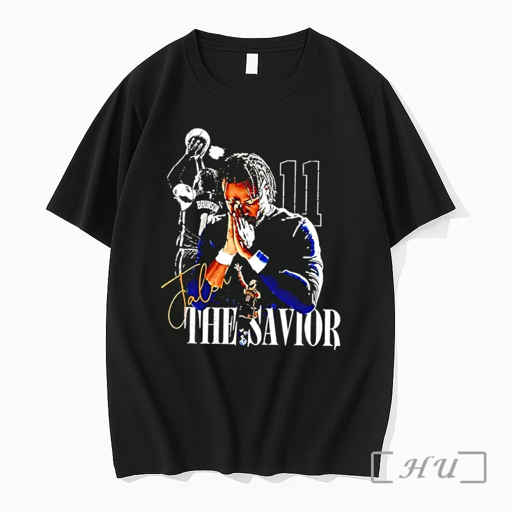 Officials Jalen Brunson The Savior Number 11 New York Basketball