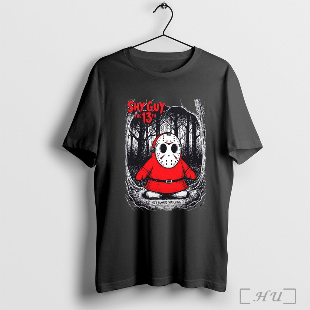 Officials Jason Voorhees Knife Shy Guy The 13th Halloween T Shirt