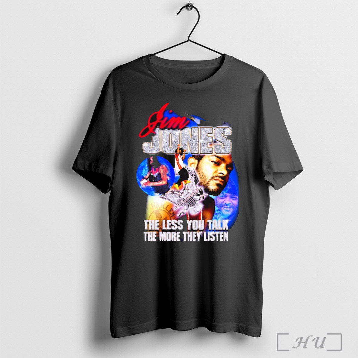 Officials Jim Jones The Less You Talk They More They Listen Graphic T Shirt