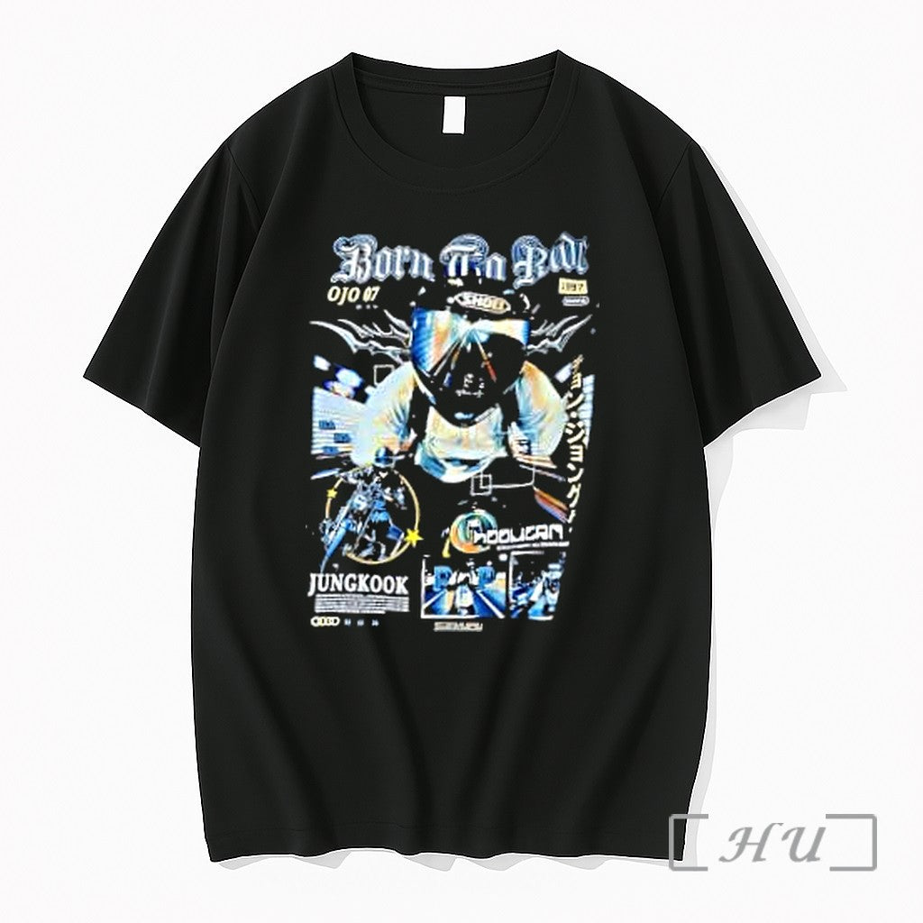Officials Jungkook Born To Ride Shoei Helmet Hooligan Motorcycle Biker
