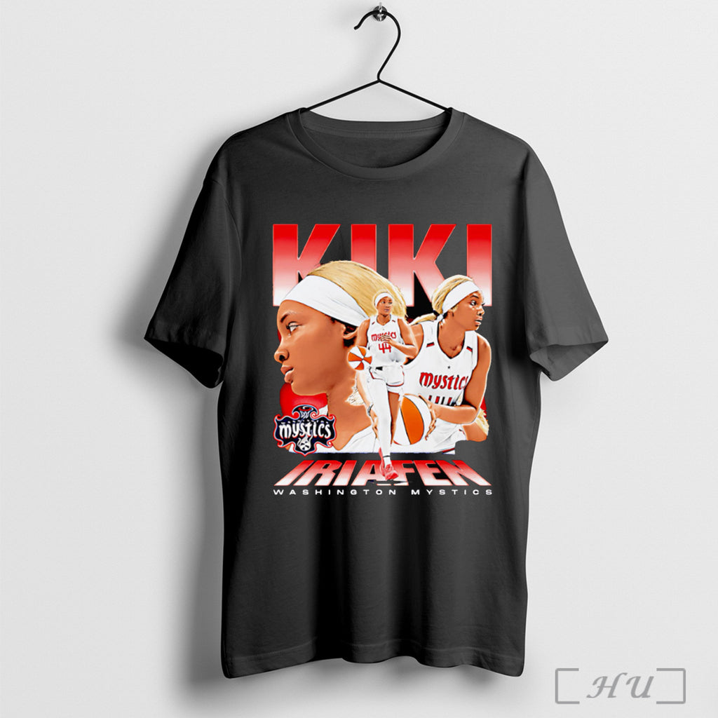 Officials Kiki Iriafen Washington Mystics Vintage T Shirt