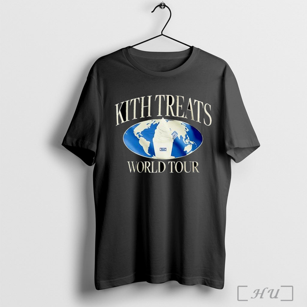 Officials Kith Treats International World Tour Ice Cream T Shirt