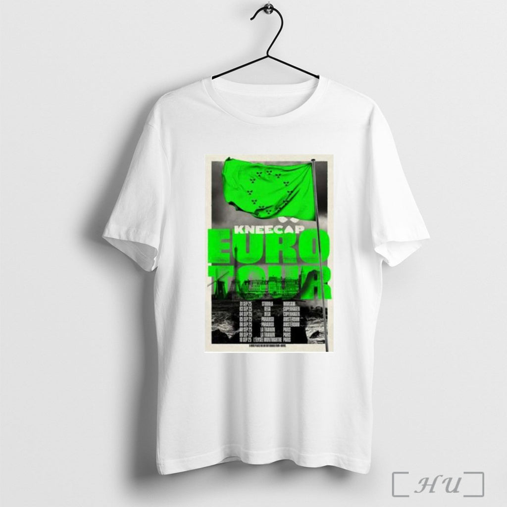 Officials Kneecap Europe Tour 2025 T Shirt