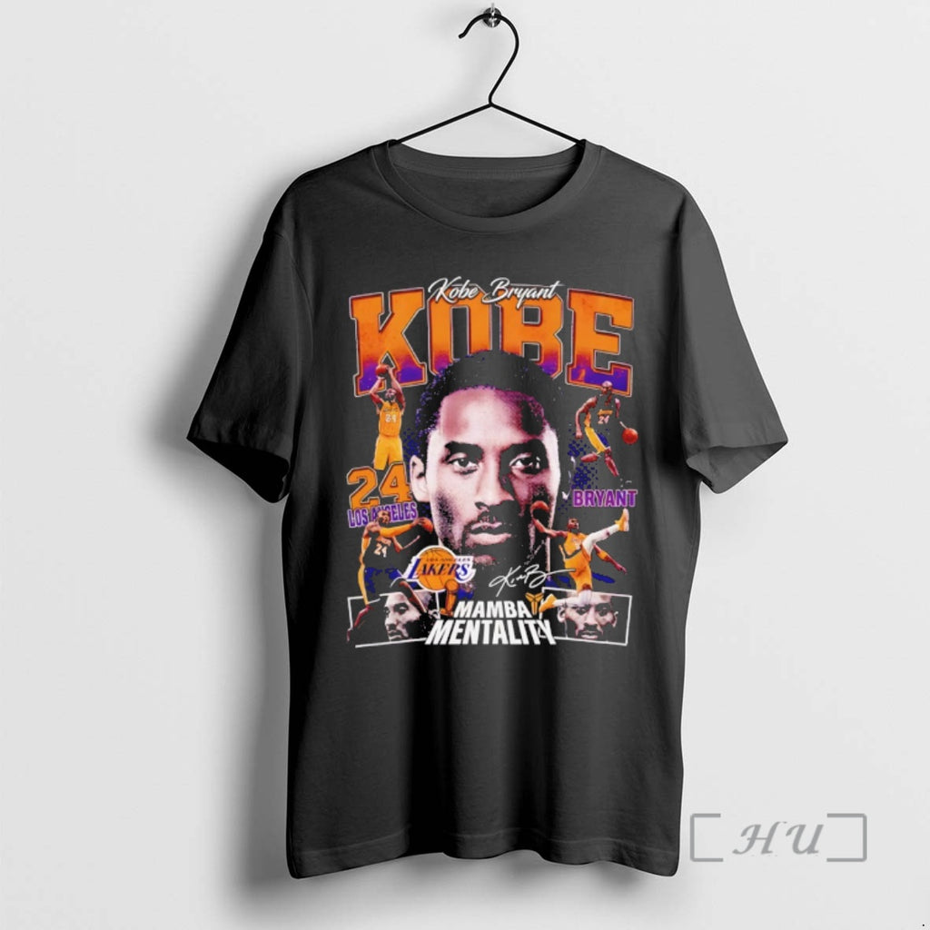 Officials Kobe Bryant Mamba Mentality 24 Los Angeles Lakers Basketball Signature Premium T Shirts Sweater