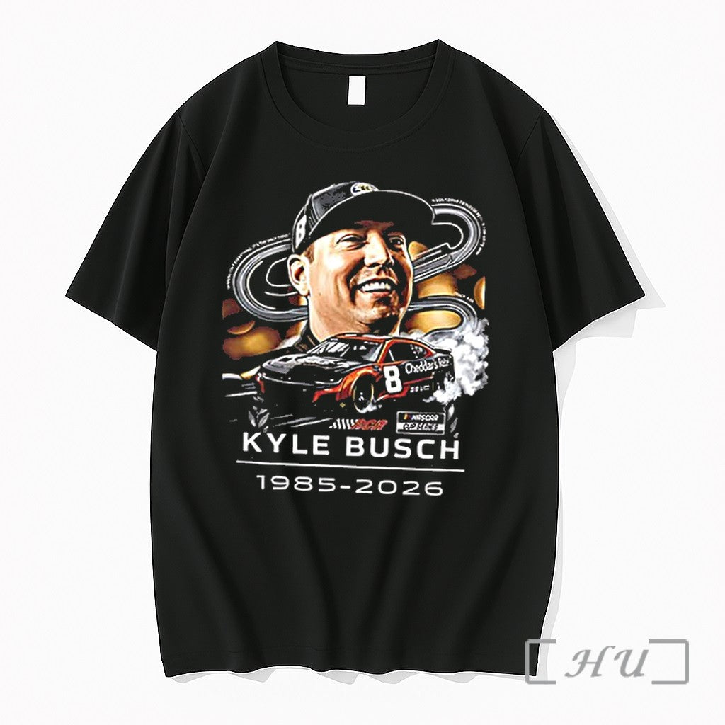 Officials Kyle Busch 1985 2026 5 Time Cup Series Champion Signature Premium T Shirts Sweater