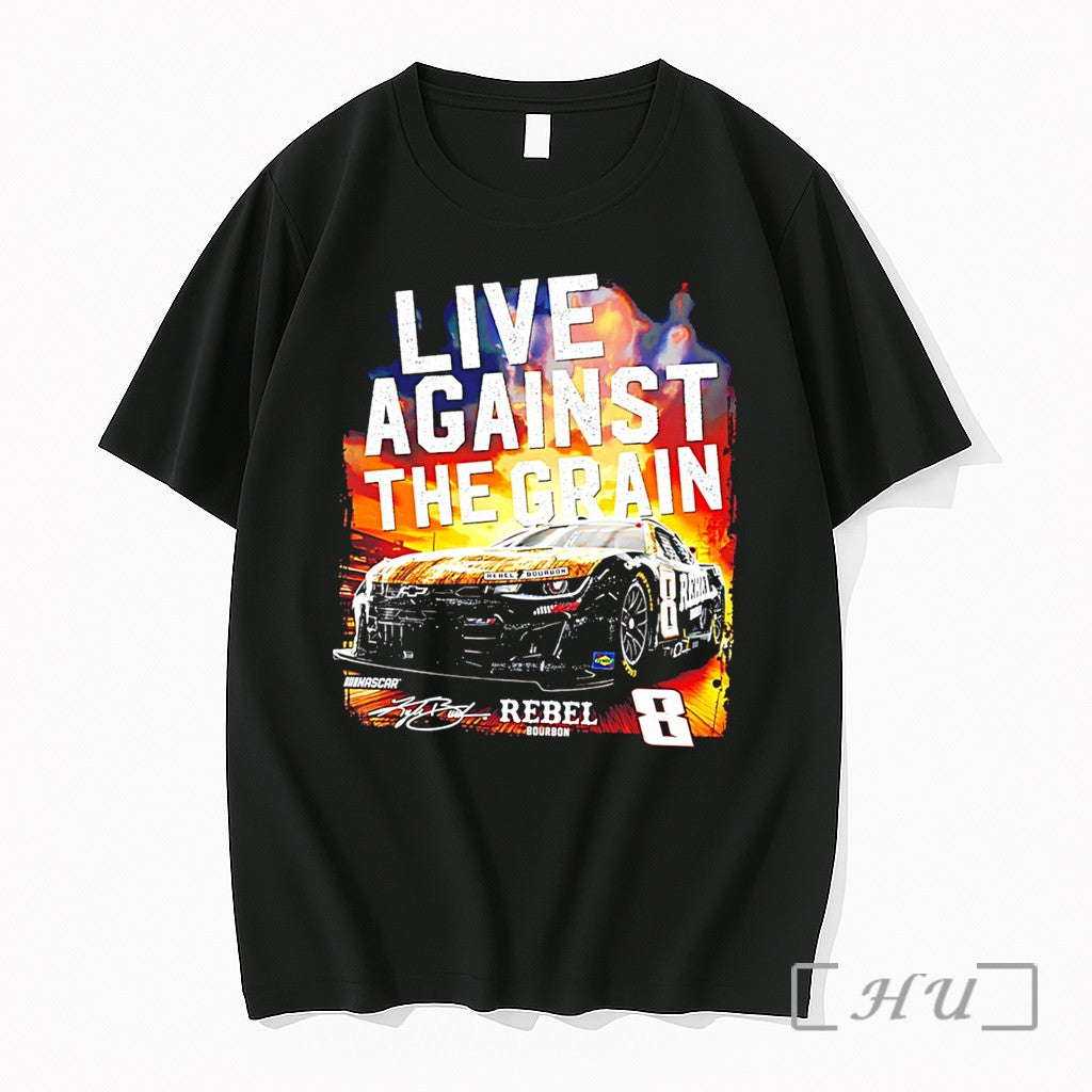 Officials Kyle Busch 8 Rebel Live Against The Grain Tee