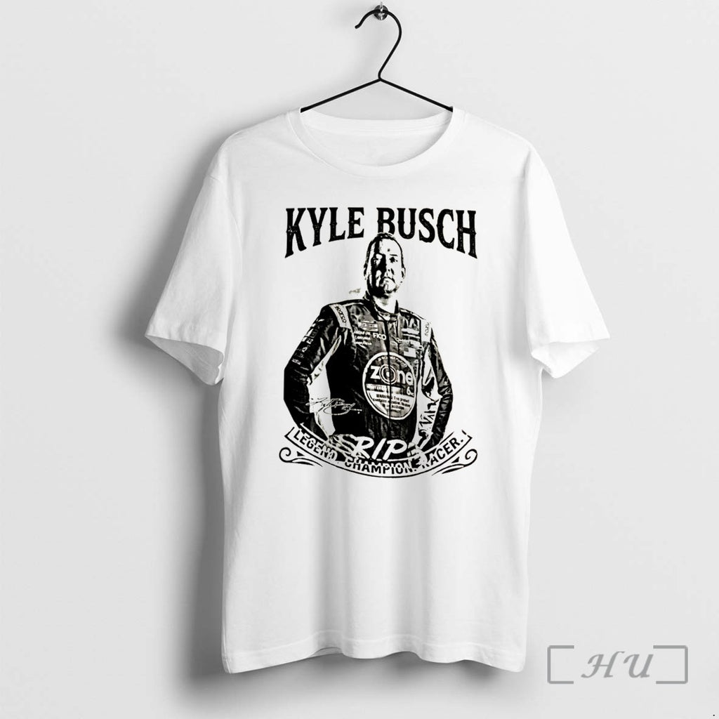 Officials Kyle Busch Rowdy 1985 2026 Legend Champion Racer Signature Tee Premium T Shirts Sweater