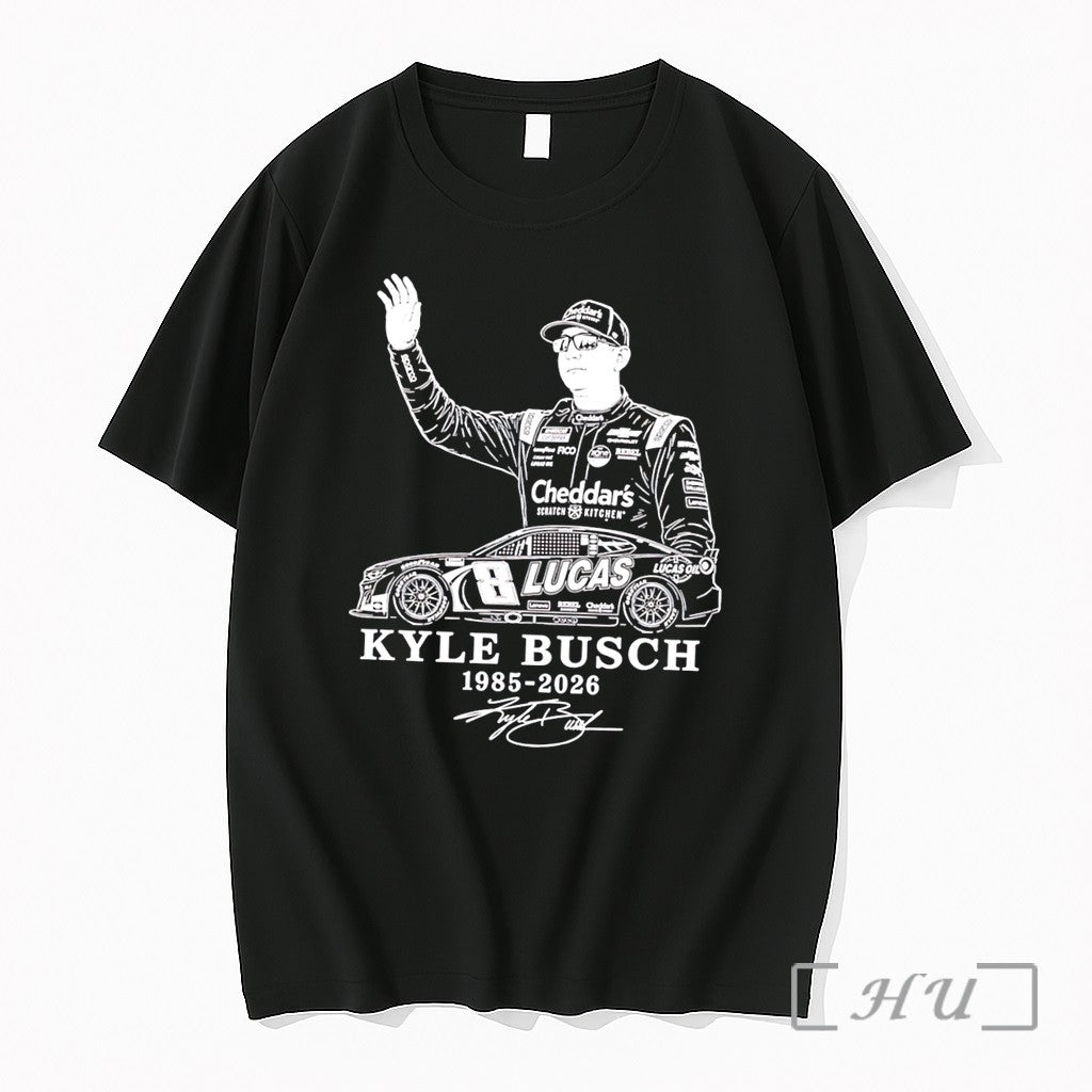 Officials Kyle Busch Rowdy 1985 2026 Legends Signature Tee
