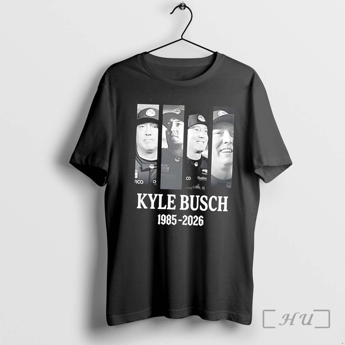 Officials Kyle Busch Rowdy 1985 2026 Motorsport Legend Memorial Tee