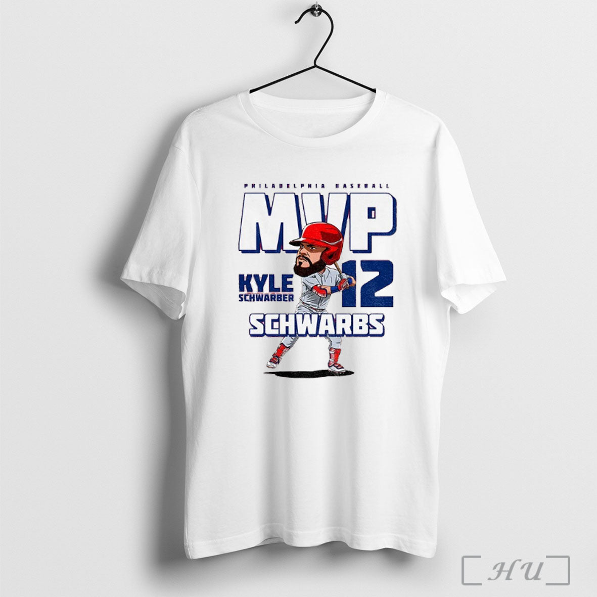 Officials Kyle Schwarber Schwarbs Mvp Philadelphia Phillies Mlb Baseball Cartoon T Shirt