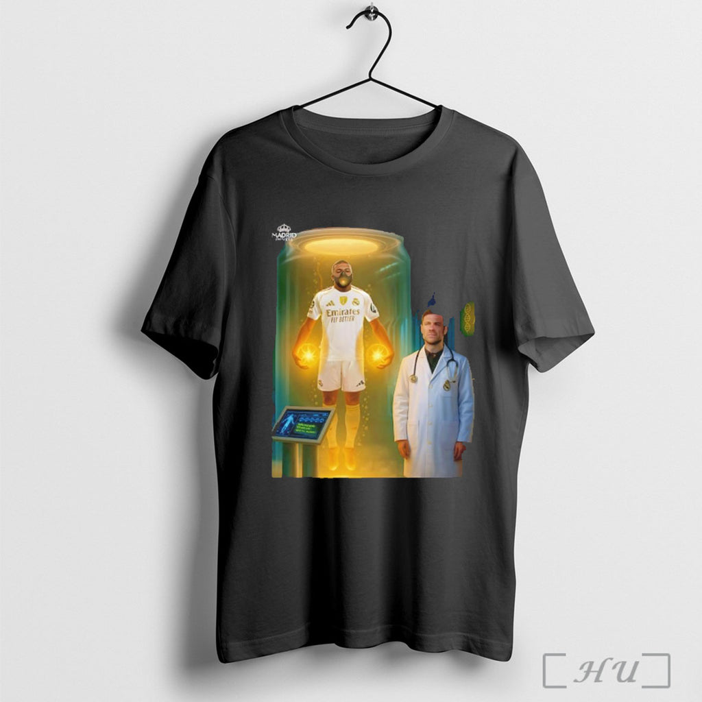 Officials Kylian Mbappe Real Madrid Vs Marseille Man Of The Match T Shirt