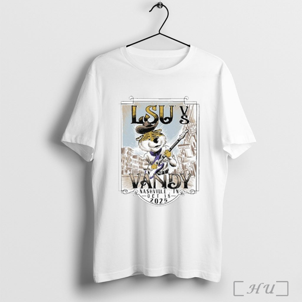 Officials Lsu Vs Vanderbilt Game Day 2025 T Shirt