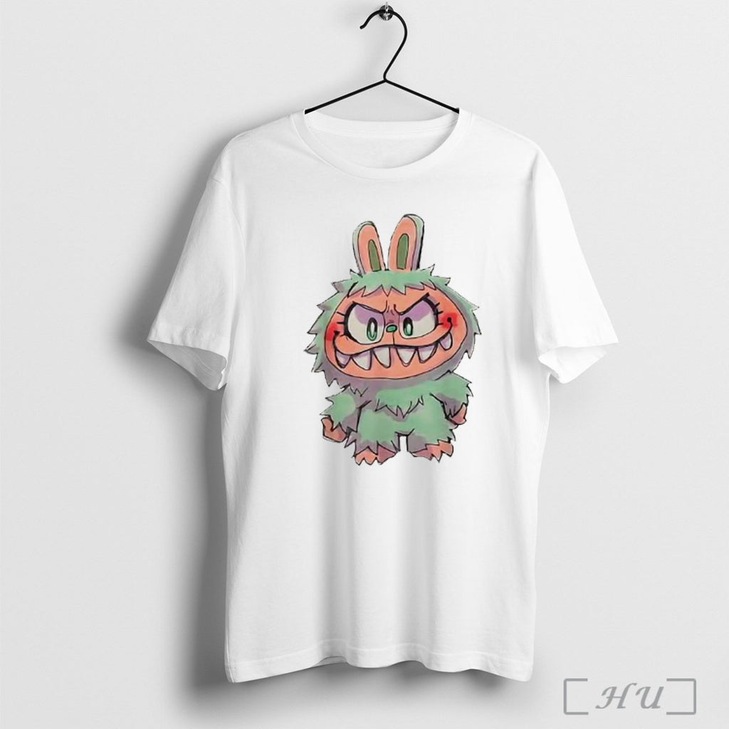 Officials Labubu Horror Halloween Ladies T Shirt