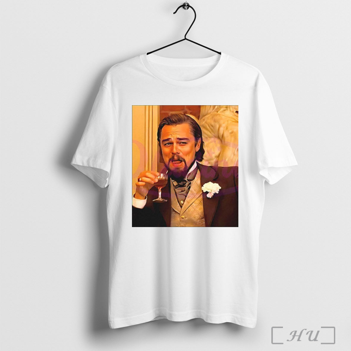 Officials Leonardo Dicaprio Django Unchained Laughing Meme T Shirt
