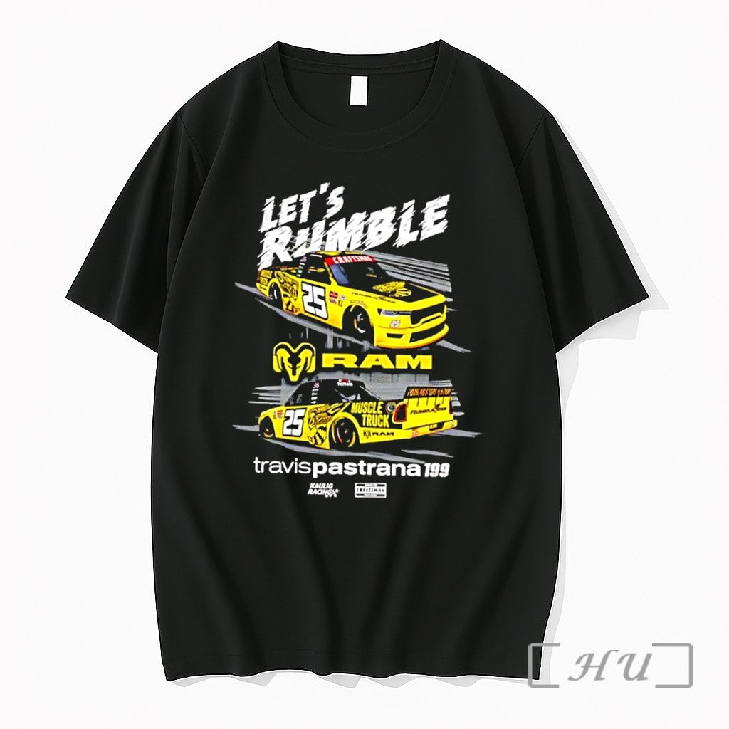 Officials Lets Rumble Travis Pastrana 25 Ram Muscle Truck Racing