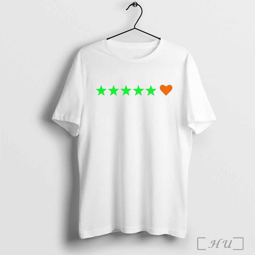 Officials Letterboxd Five Stars Love T Shirt