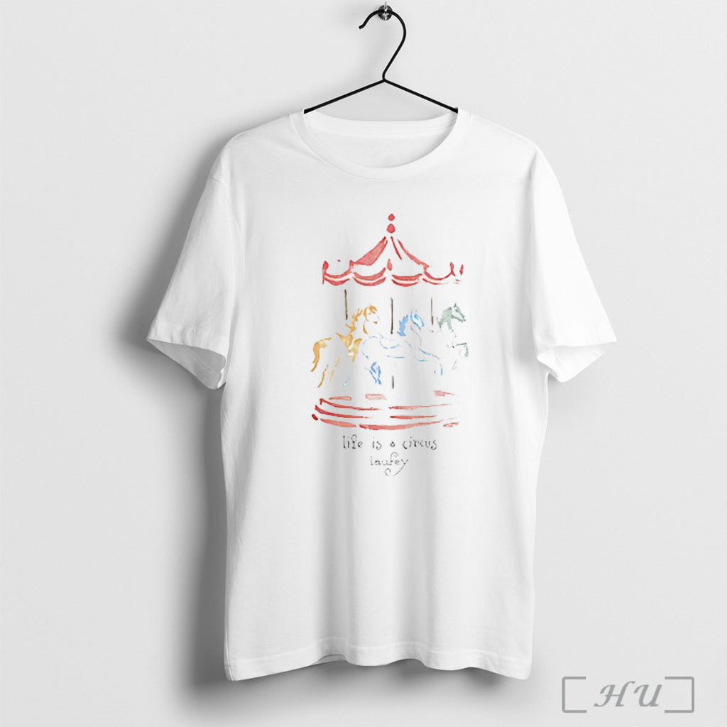 Officials Life Is A Circus Laufey Tour T Shirt