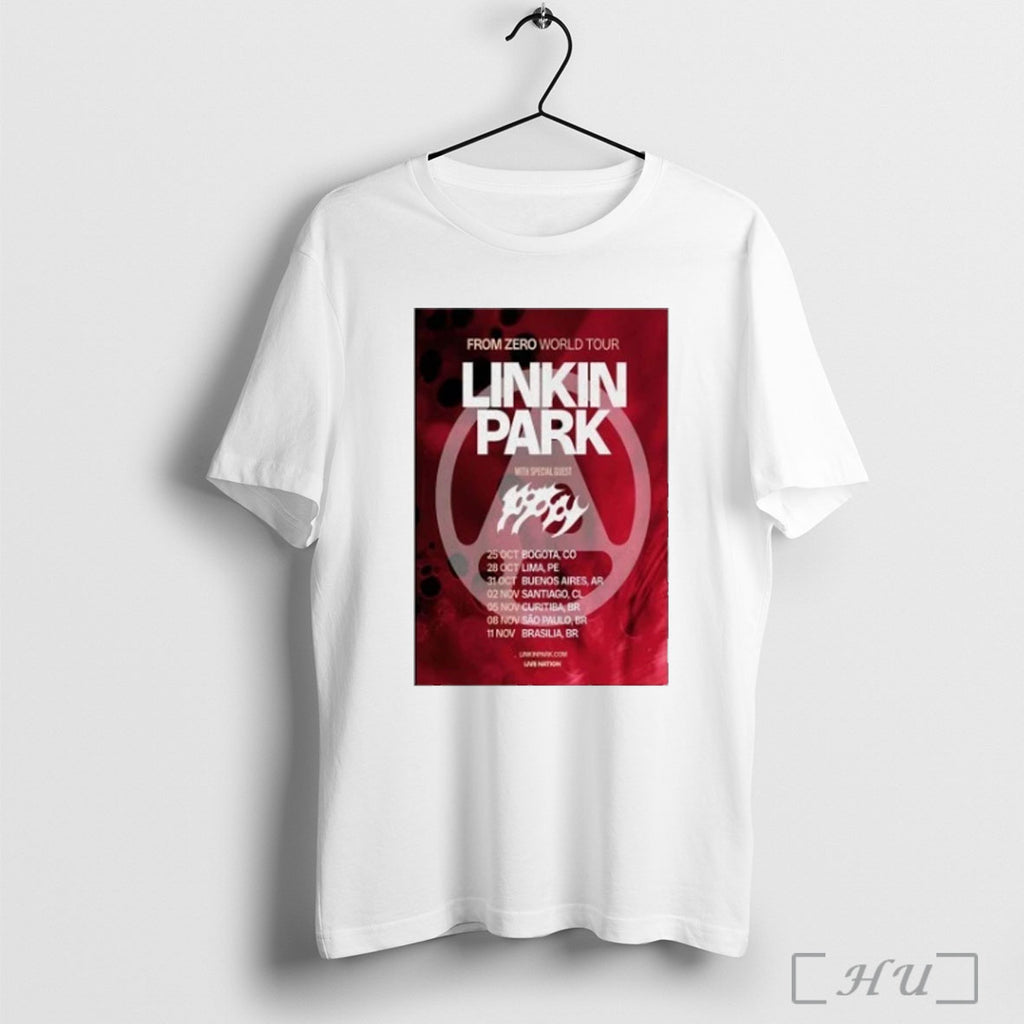Officials Linkin Park From Zero Tour 2025 T Shirt