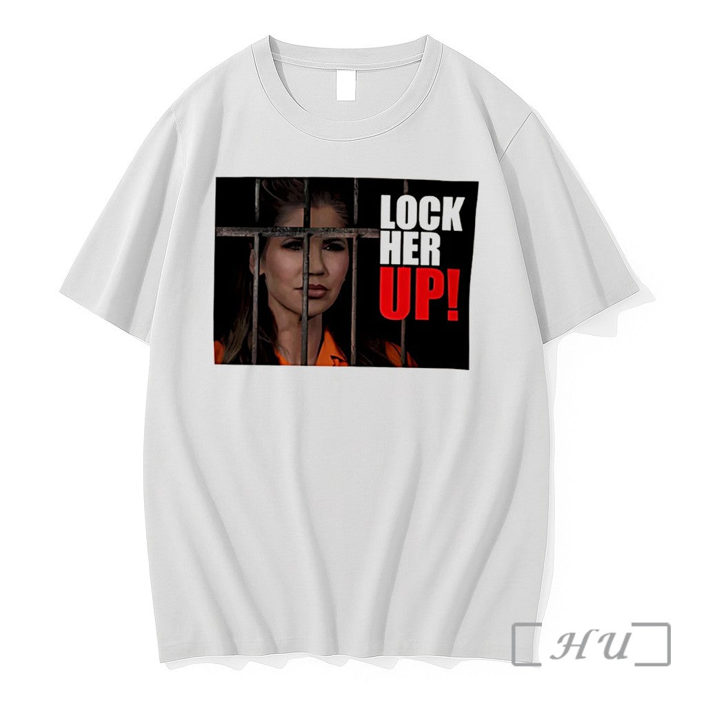 Officials Lock Her Up Kristi Noem Tee Premium T Shirts Sweater Hoodie Jpg