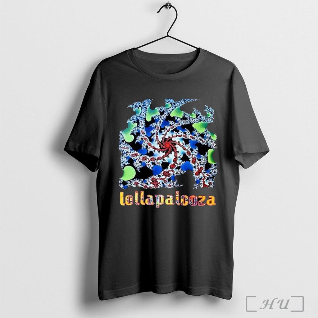 Officials Lollapalooza Fractal Spiral T Shirt