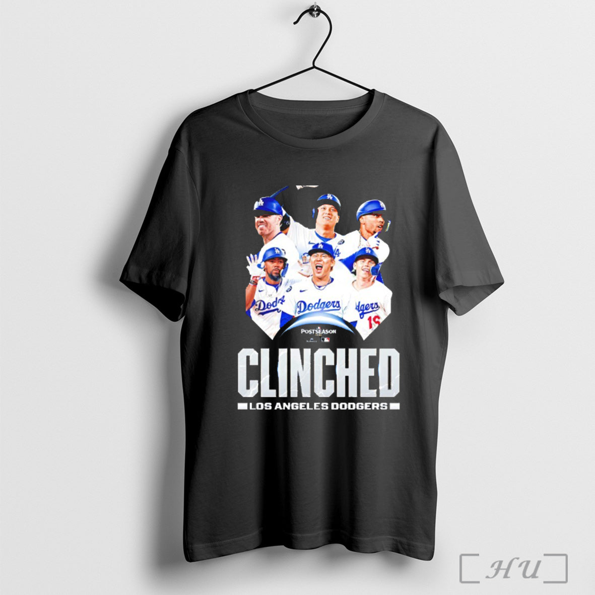 Officials Los Angeles Dodgers Clinched 2025 Mlb Postseason T Shirt
