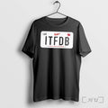Officials Los Angeles Dodgers Itfdb West Coast Baseballl Tee