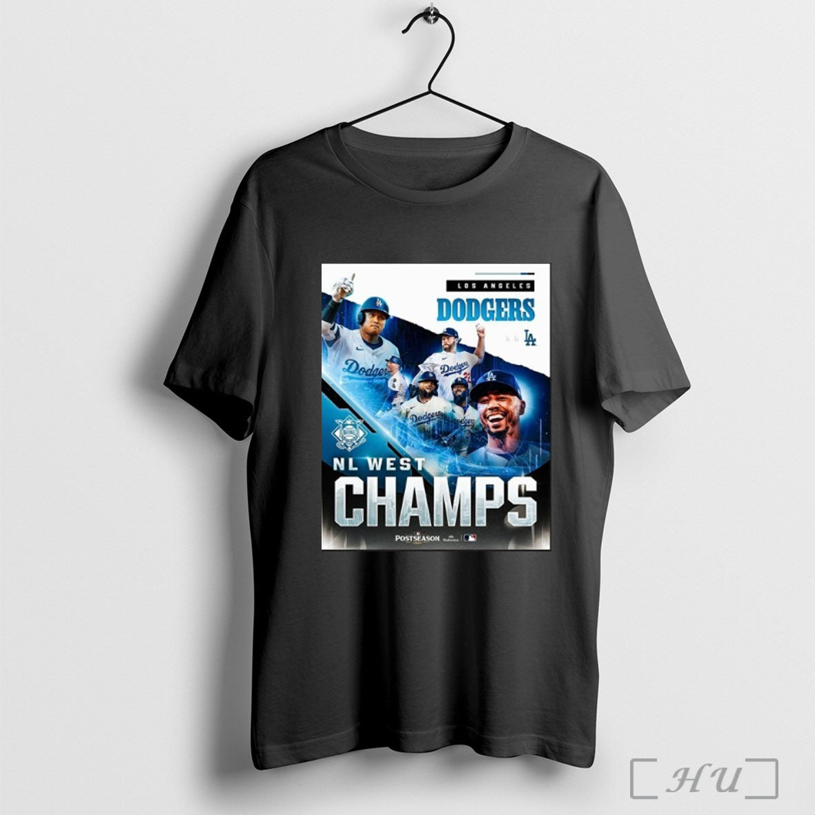 Officials Los Angeles Dodgers Nl West Champs National T Shirt