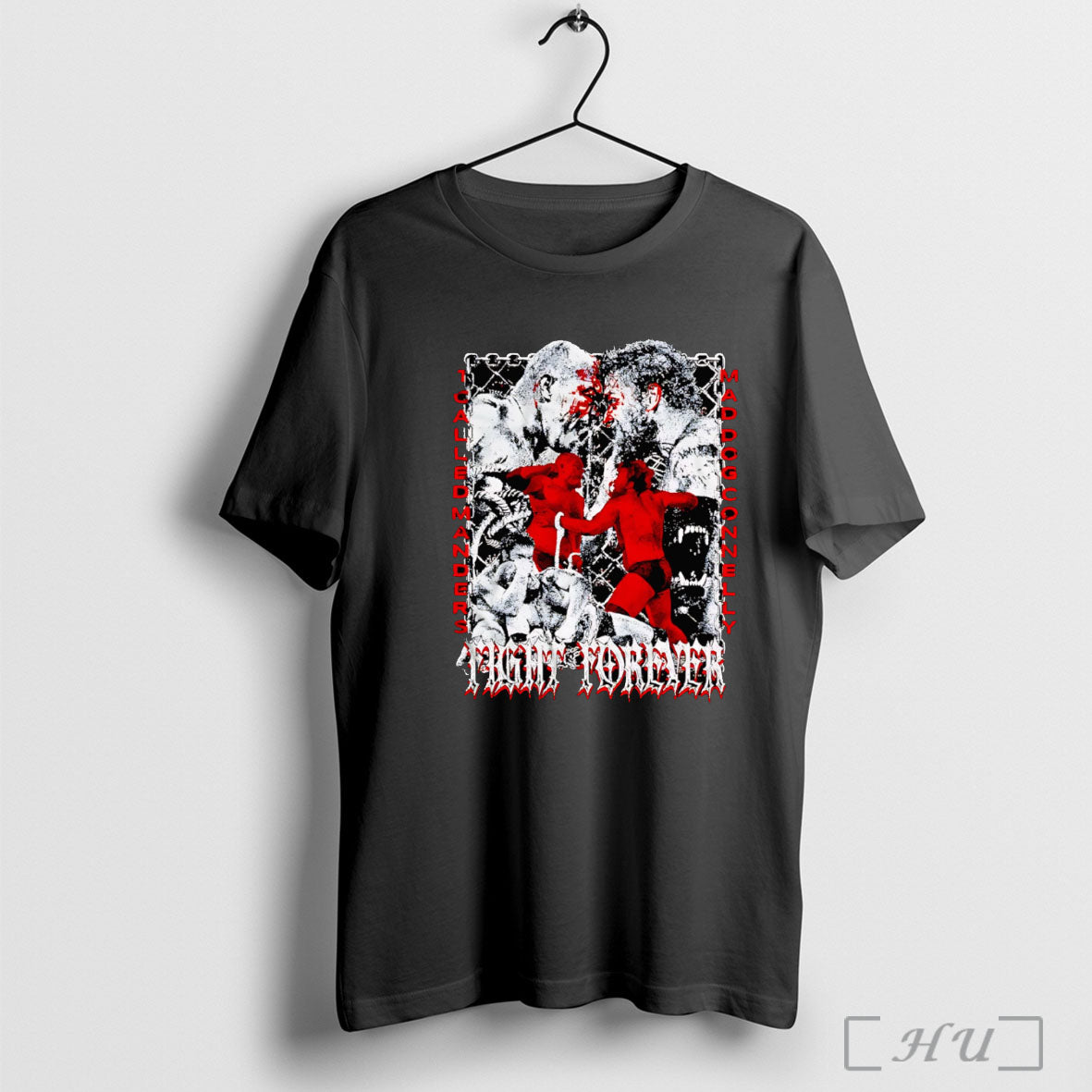 Officials Mad Dog Vs Manders Fight Forever T Shirt