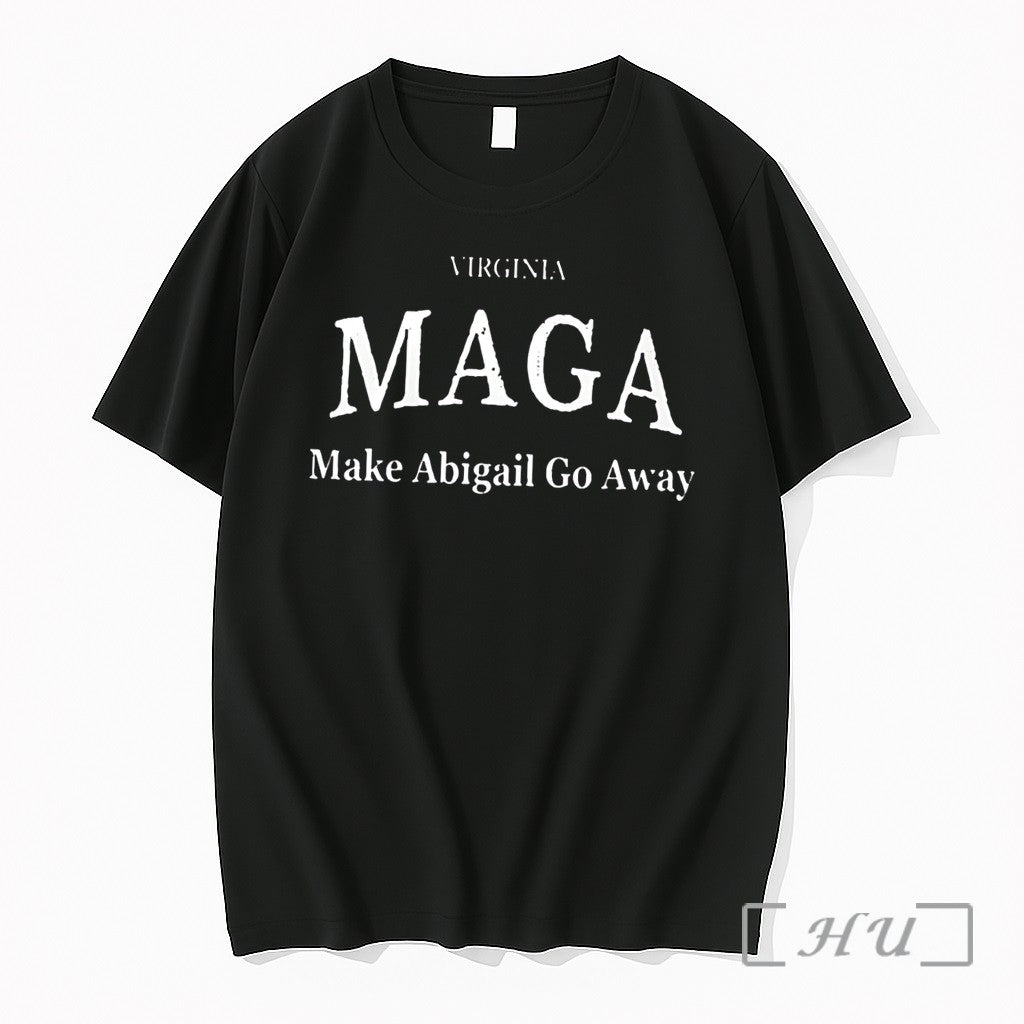 Officials Maga Make Abigail Go Away Virginia Tee