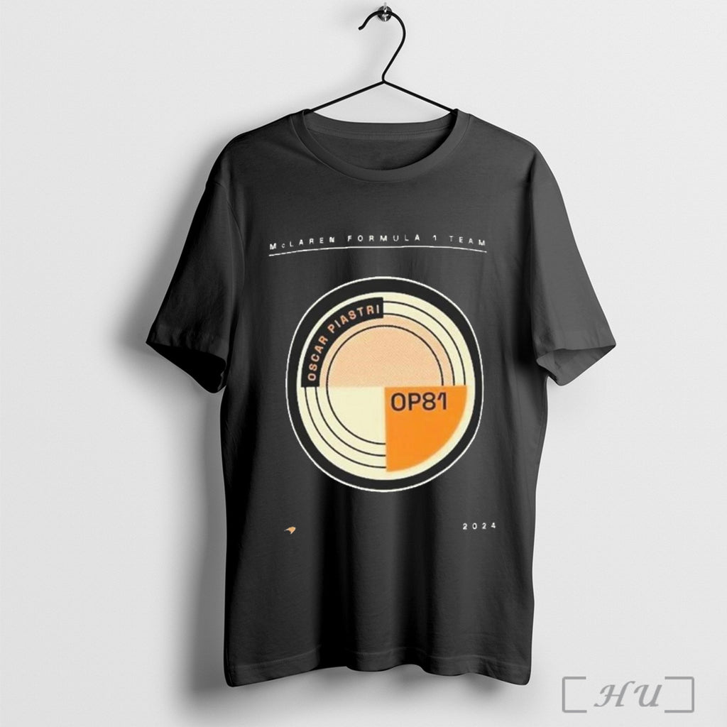Officials Mclaren Formula 1 Team Oscar Piastri Circular T Shirt