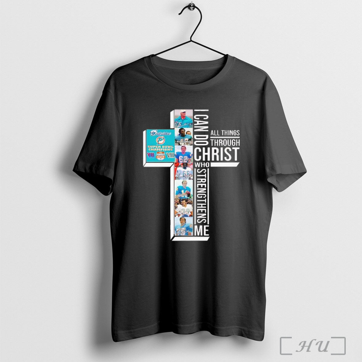 Officials Miami Dolphins I Can Do All Things Through Christ Who Strengthens Me Cross Of