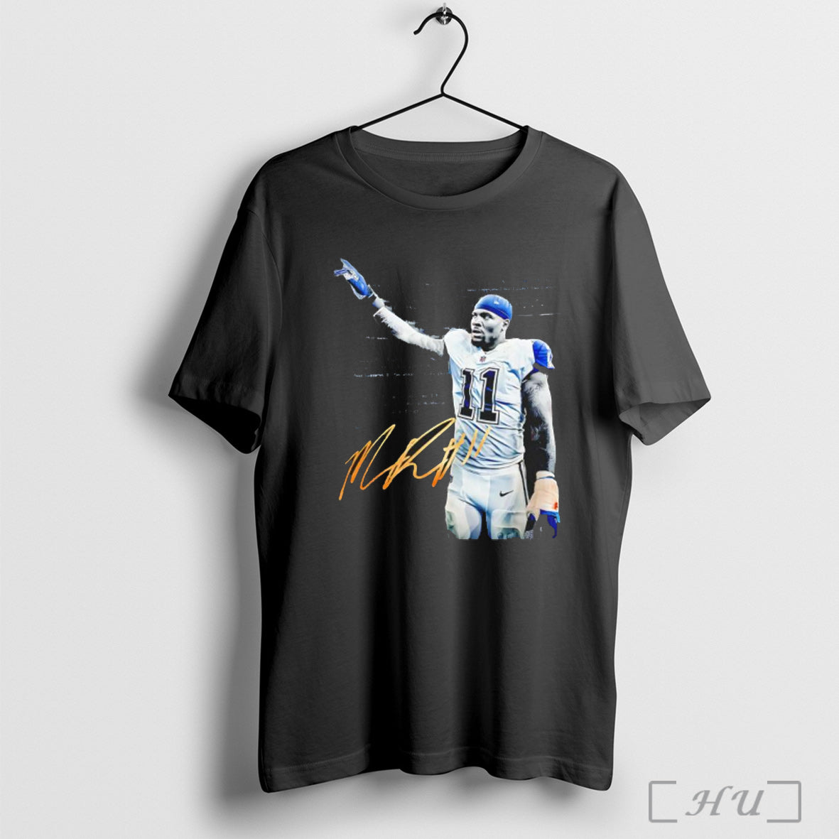 Officials Micah Parsons Number 11 Signature Graphic T Shirt